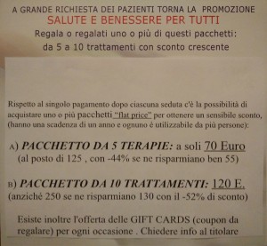 promozione fisioterapia trattamenti